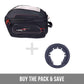 Bagster Baglocker Clipper Tank Bag: Quick-release tank bag with 20-25 litres capacity - Save with the pack