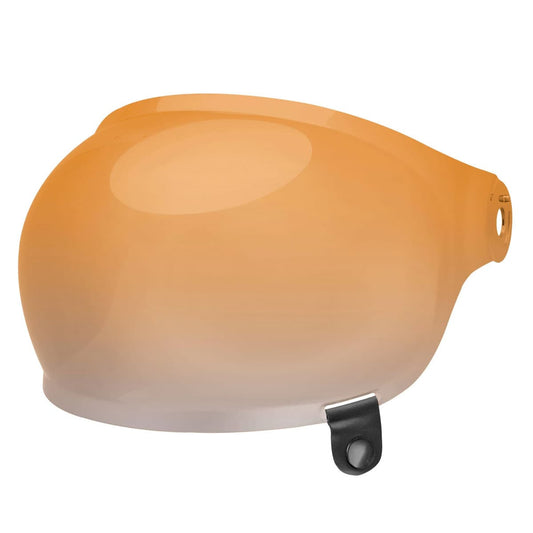 Bell Helmets Bullitt Bubble Visor Black Tab - Amber Gradient