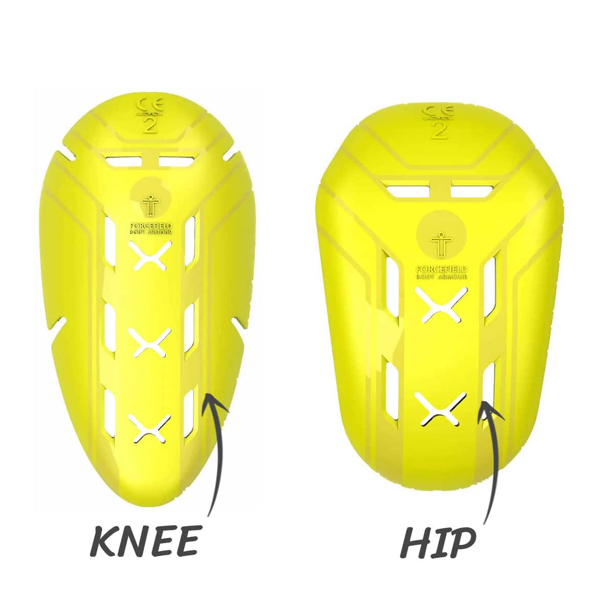Forcefield Isolator 2 motorcycle knee, hip protectors: Replace bulky armour inserts with a slimline CE Level 2 protector