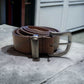 Full Grain Leather Belt 1 inch wide - Brown - SALE