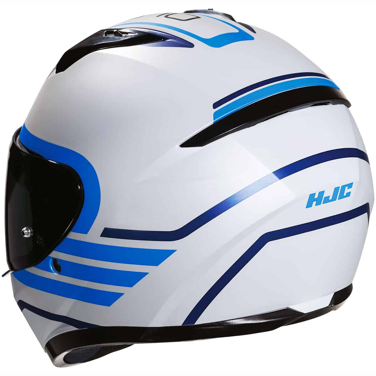 HJC C10 full face motorcycle helmet blue lito 2