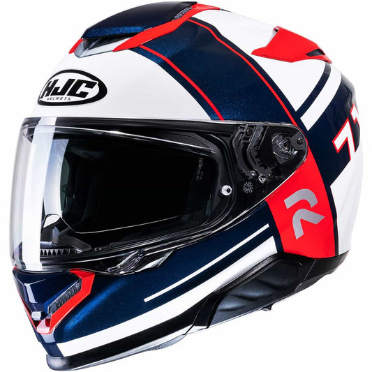 HJC RPHA 71: Premium full face sports touring motorcycle helmet red blue