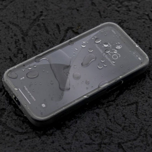 The Quad Lock MAG phone case needs an optional Quad Lock MAG 'Poncho' rain cover if you want to use the mobile phone mount in all weathers.