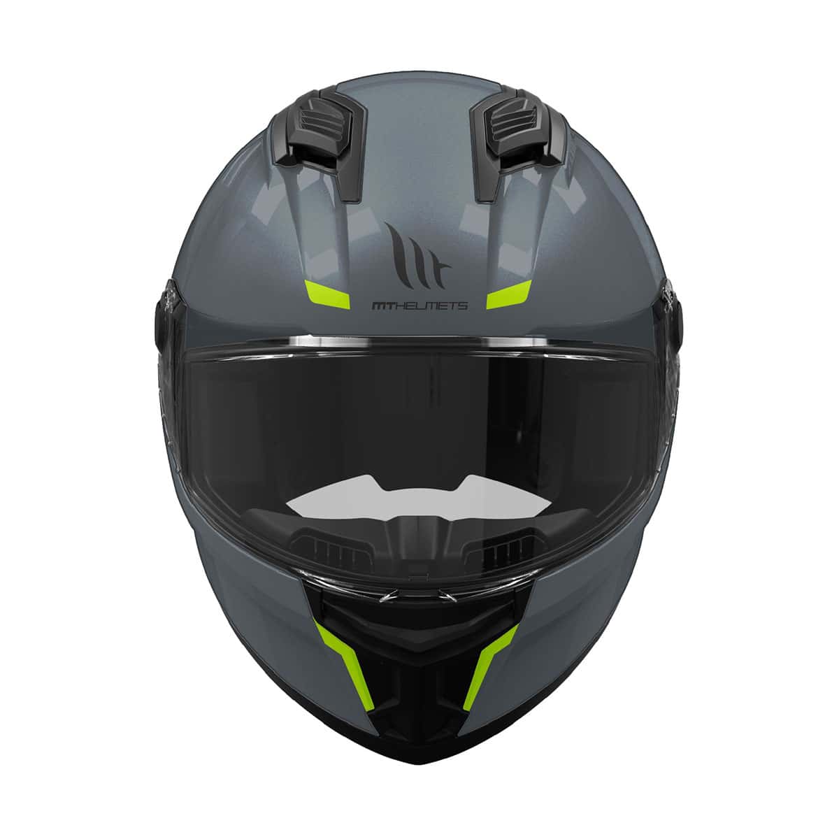 MT Stinger 2 Helmet - Titanium Matt Grey front