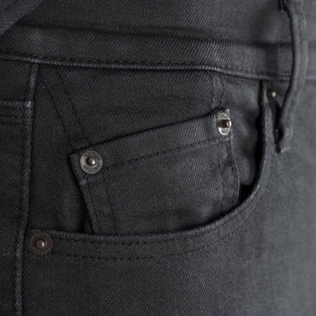 Oxford AAA Original Jeans in a straight fit: CE AAA rated single-layer motorcycle jeans - coin pocket
