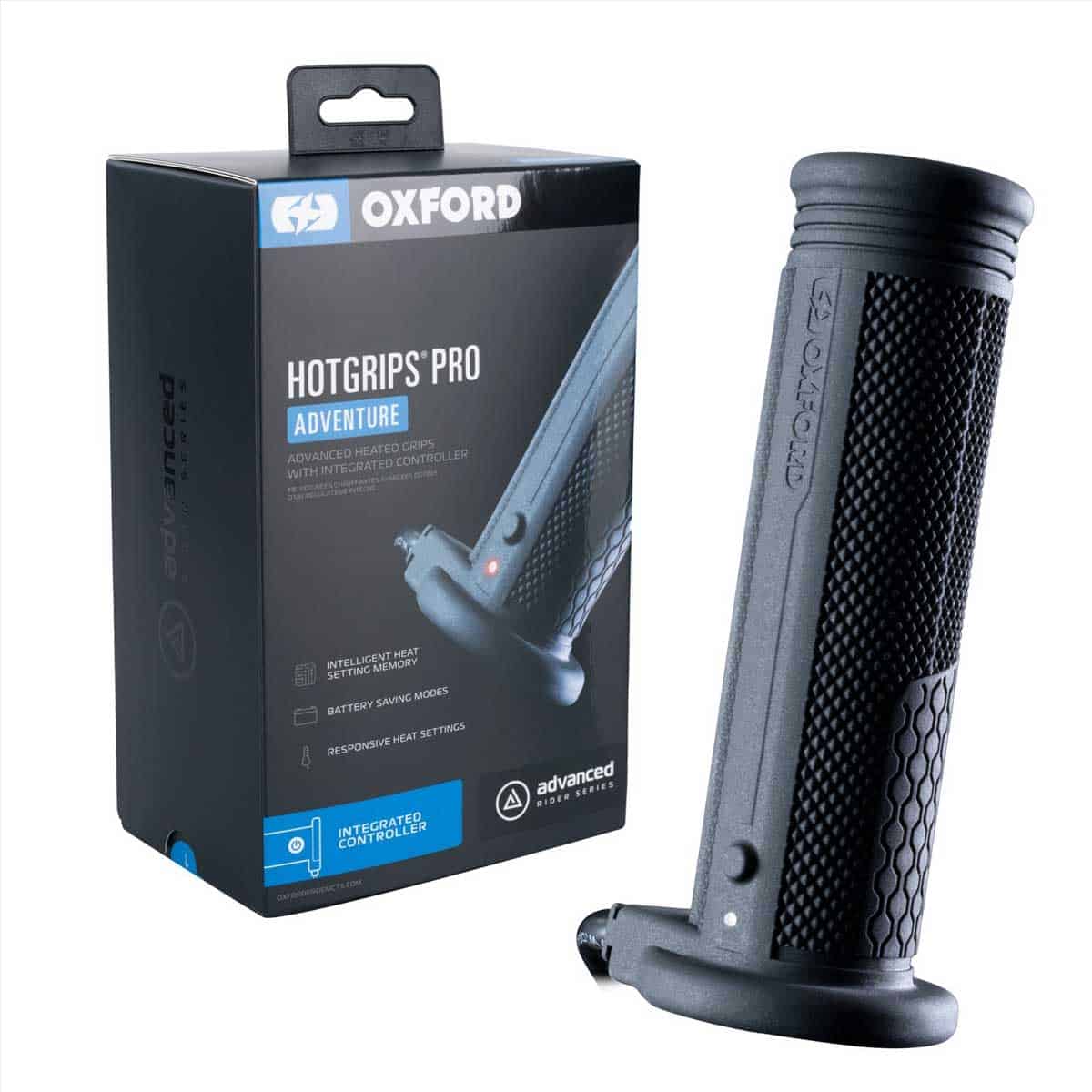 Upgrade your comfort with Oxford's HotGrips PRO: Heated grips with greater warmth & a longer life