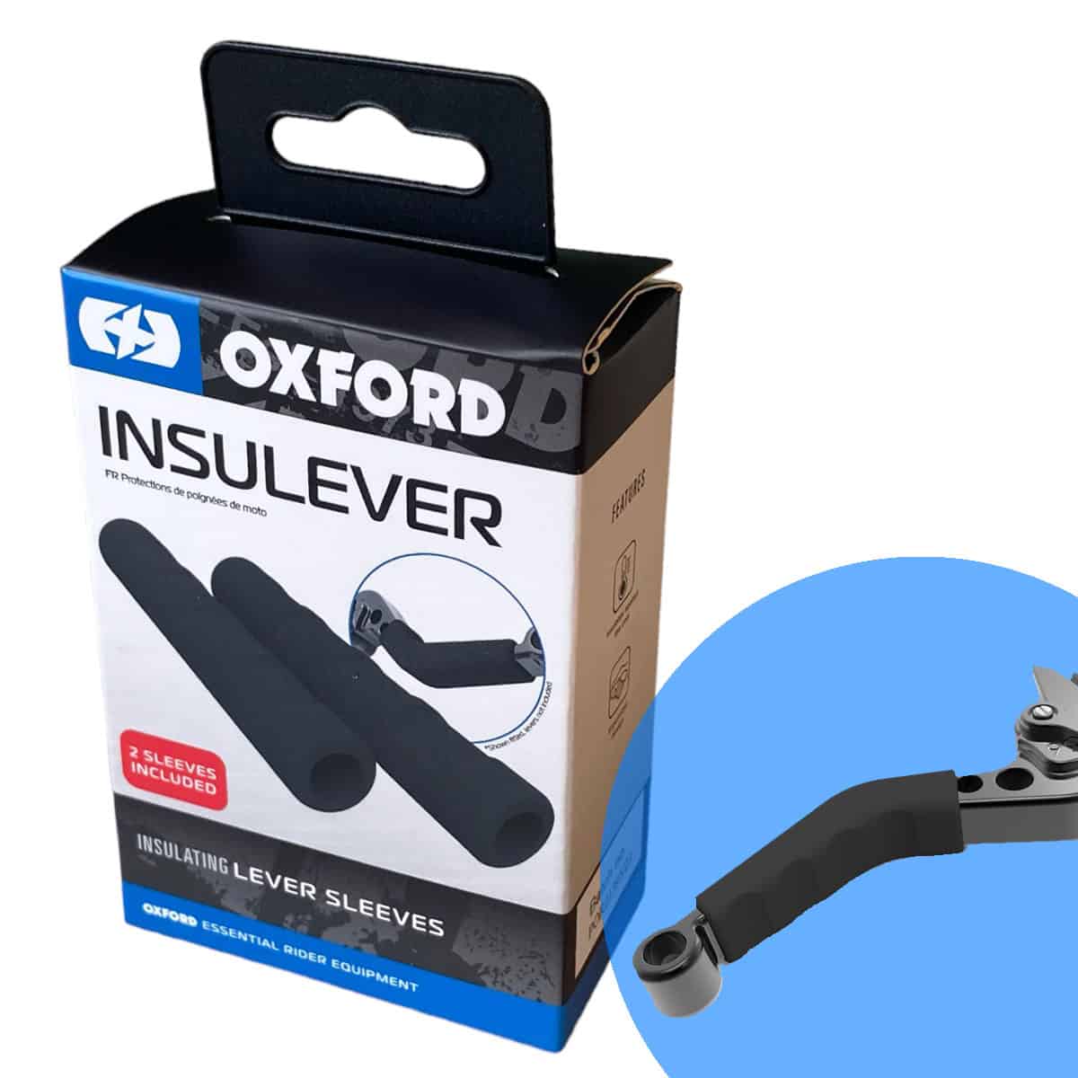 Foam Brake/Clutch Lever Sleeves: Insulate your Finger Tips from the cold of the levers