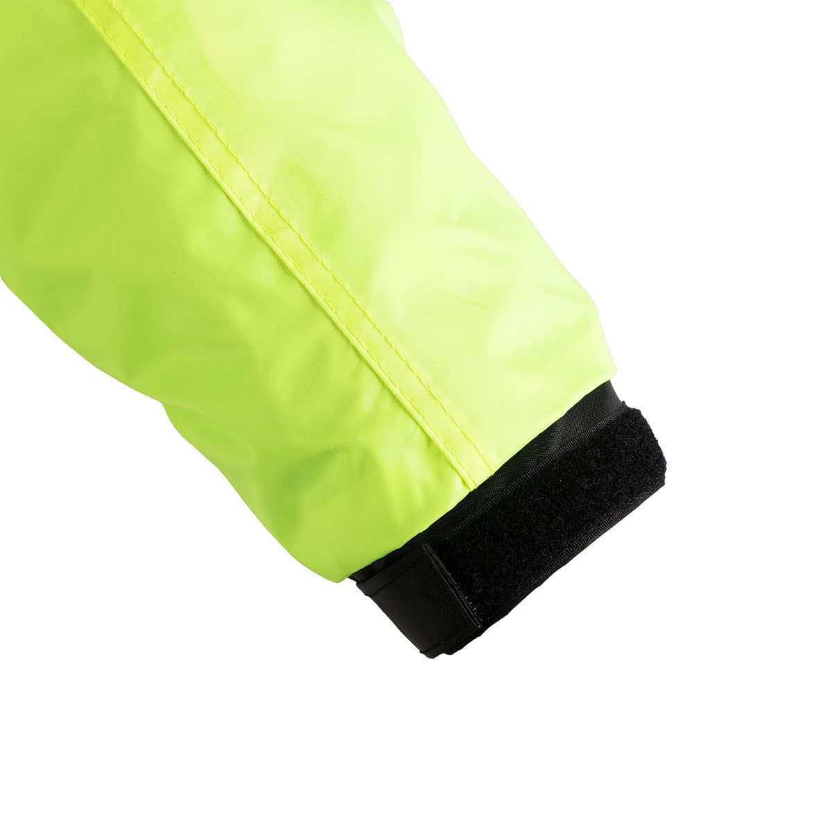 Oxford Rainseal Over Suit WP - Black/Fluo wrist detail