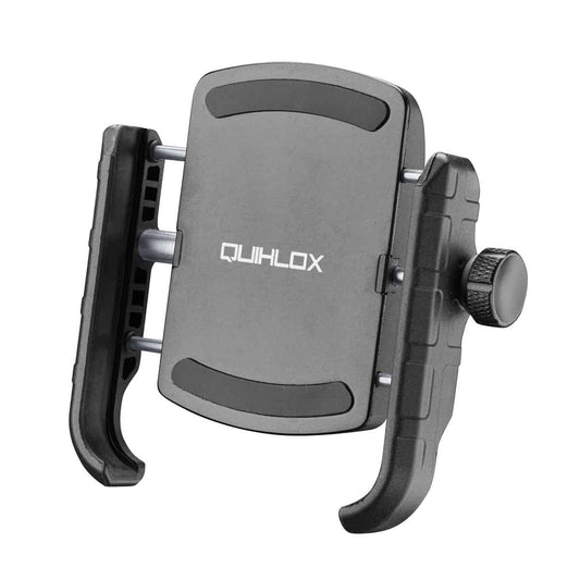 The QuikLox Motorcycle Crab-Style Phone Holder: Retain your existing phone case & still use the QuikLox system