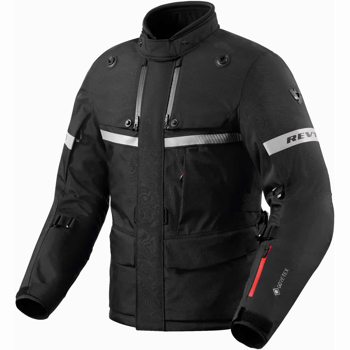 Rev It! Poseidon 3 GTX Jacket: AA-rated laminated Gore-Tex motorcycle touring jacket