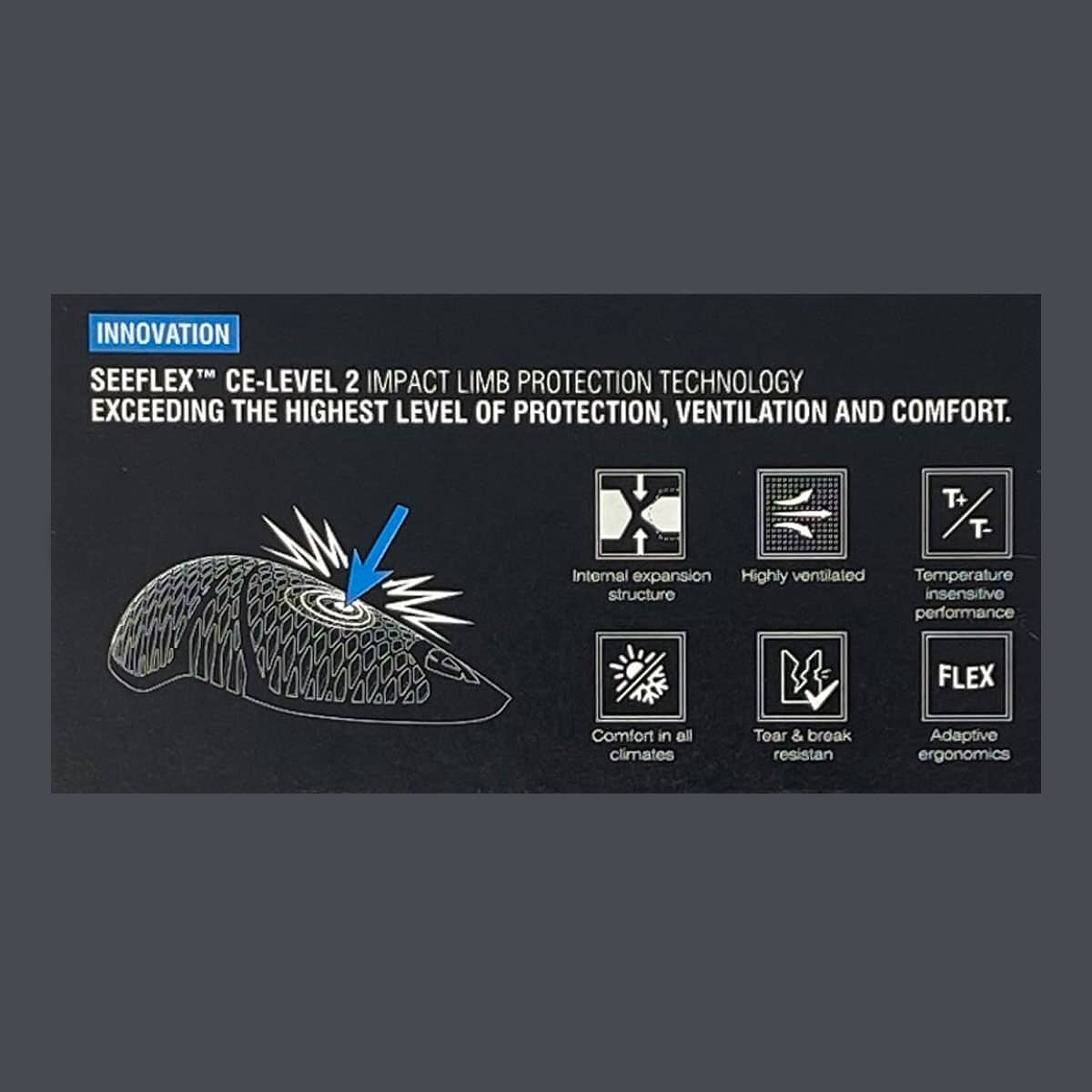 Rev It! Seeflex Knee Protector: Light & comfortable impact protectors