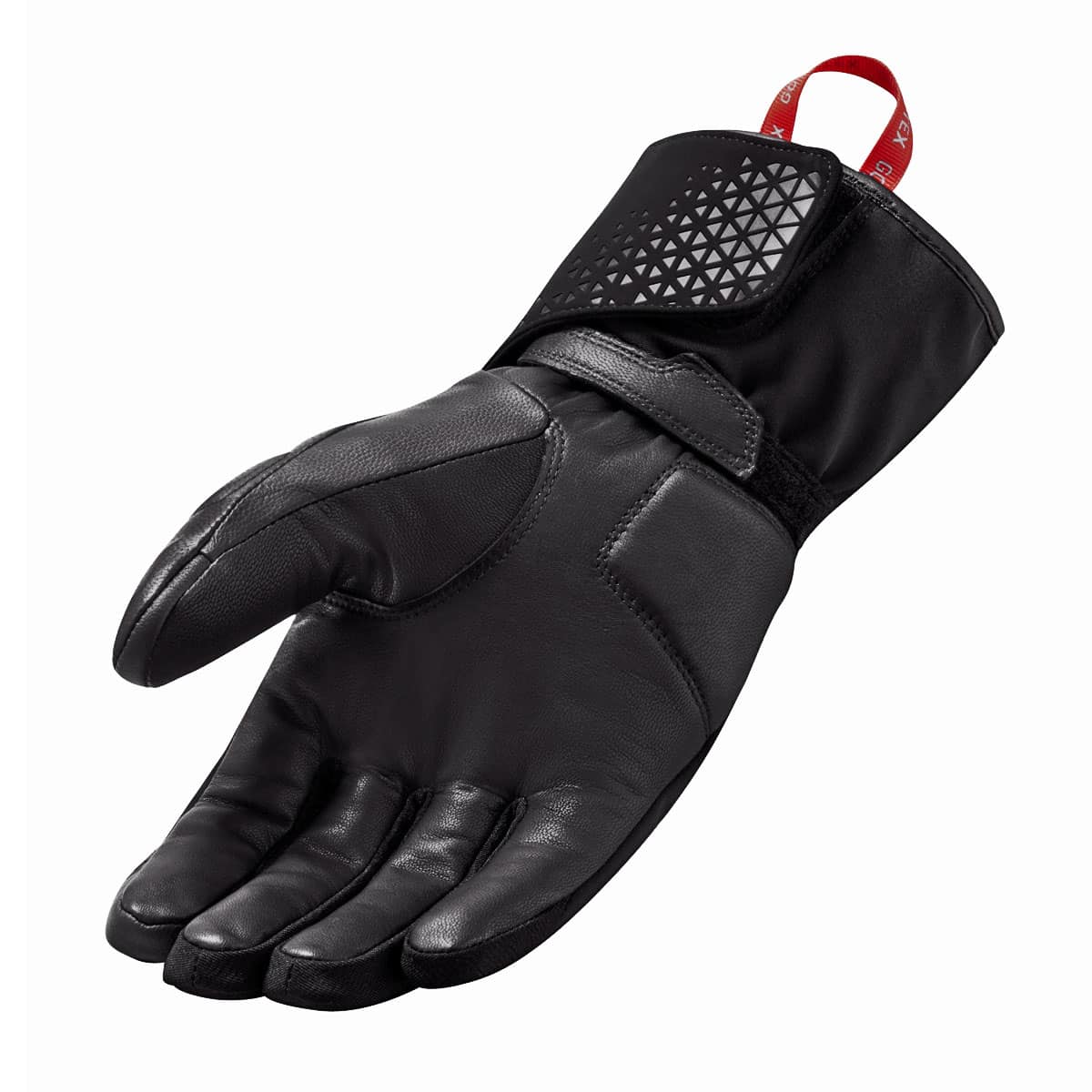 Rev It! Stratos 3 Gore-Tex Gloves: Full drum-dyed leather motorbike gloves for optimal winter protection - Palm
