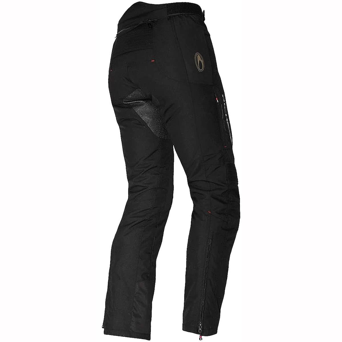 Waterproof ladies textile motorcycle trousers from Richa with D3O armour - rear