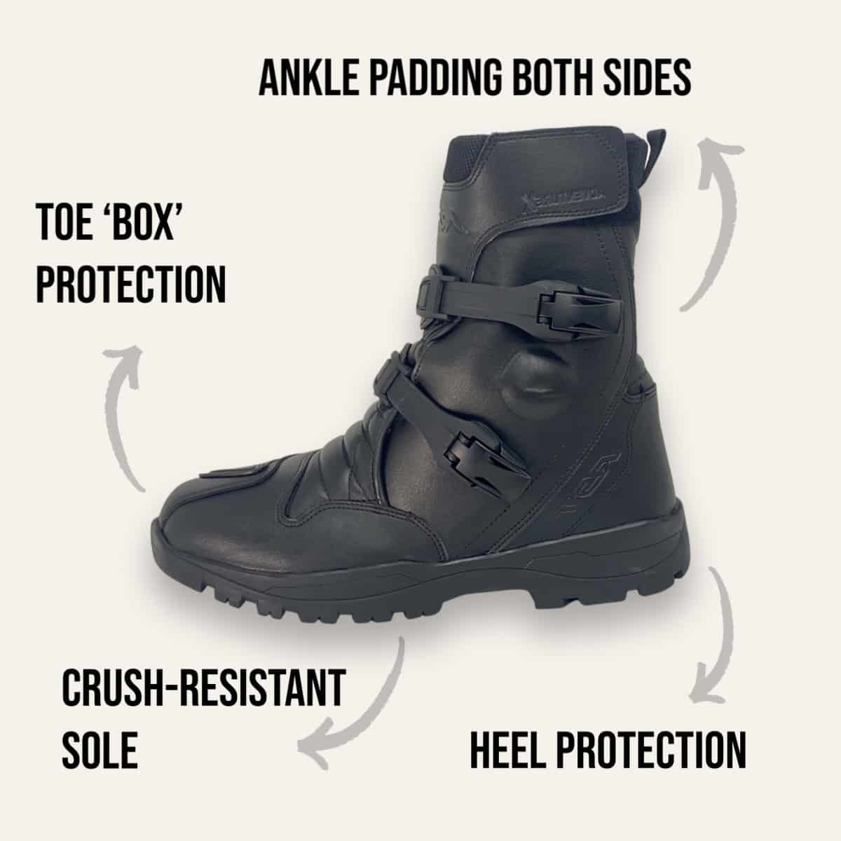 RST Adventure-X Mid Boots: A shorter version of RST's best-selling adventure touring boots - protection