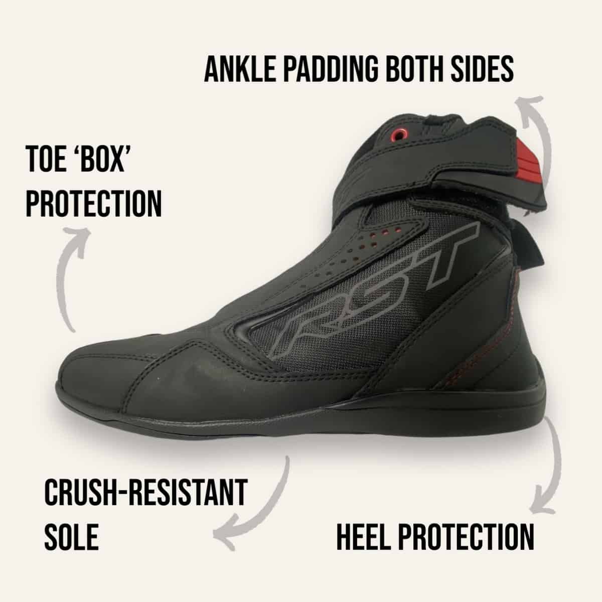 RST Frontier CE Boots: Breathable summer motorcycle boots - protection