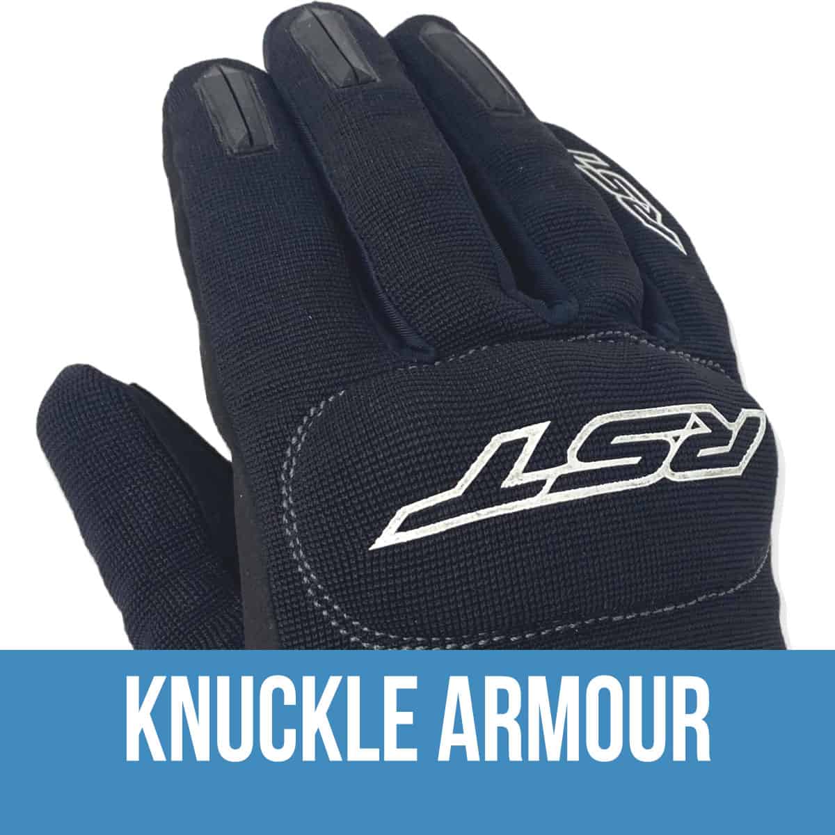 RST Rider 2100 CE-certified Gloves: Light-weight summer gloves for urban rides & touring Knuckle protection