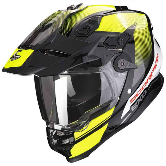 Scorpion ADF 9000 Adventure Helmet Trail - Black Yellow front
