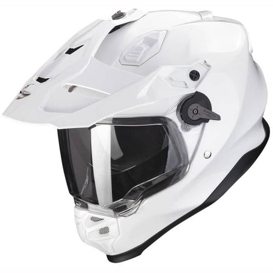 Scorpion ADF 9000 Adventure Helmet - White front
