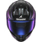 Shark D-Skwal 3. This next-generation motorcycle helmet combines a sleek and aggressive design, comprehensive aerodynamics for optimal stability at any speed - front