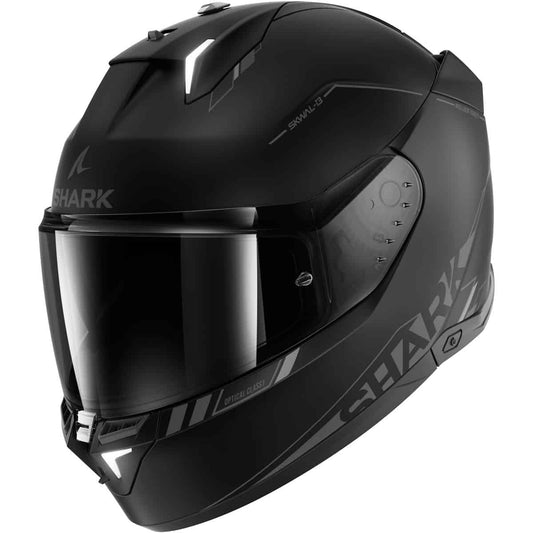 The Shark Skwal i3 helmet is the world's 1st helmet with integrated brake lights. This revolutionary full face helmet from Shark is a true marvel of modern engineering, merging the essential requirements of the ECE 22-06 certification with an eye-catching, motorsport-inspired design and cutting-edge LED lighting. 