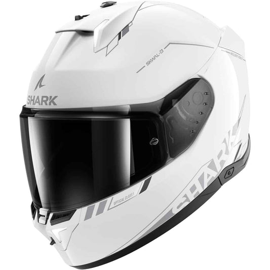 Shark Skwal i3: The first helmet with an integral brake light in white