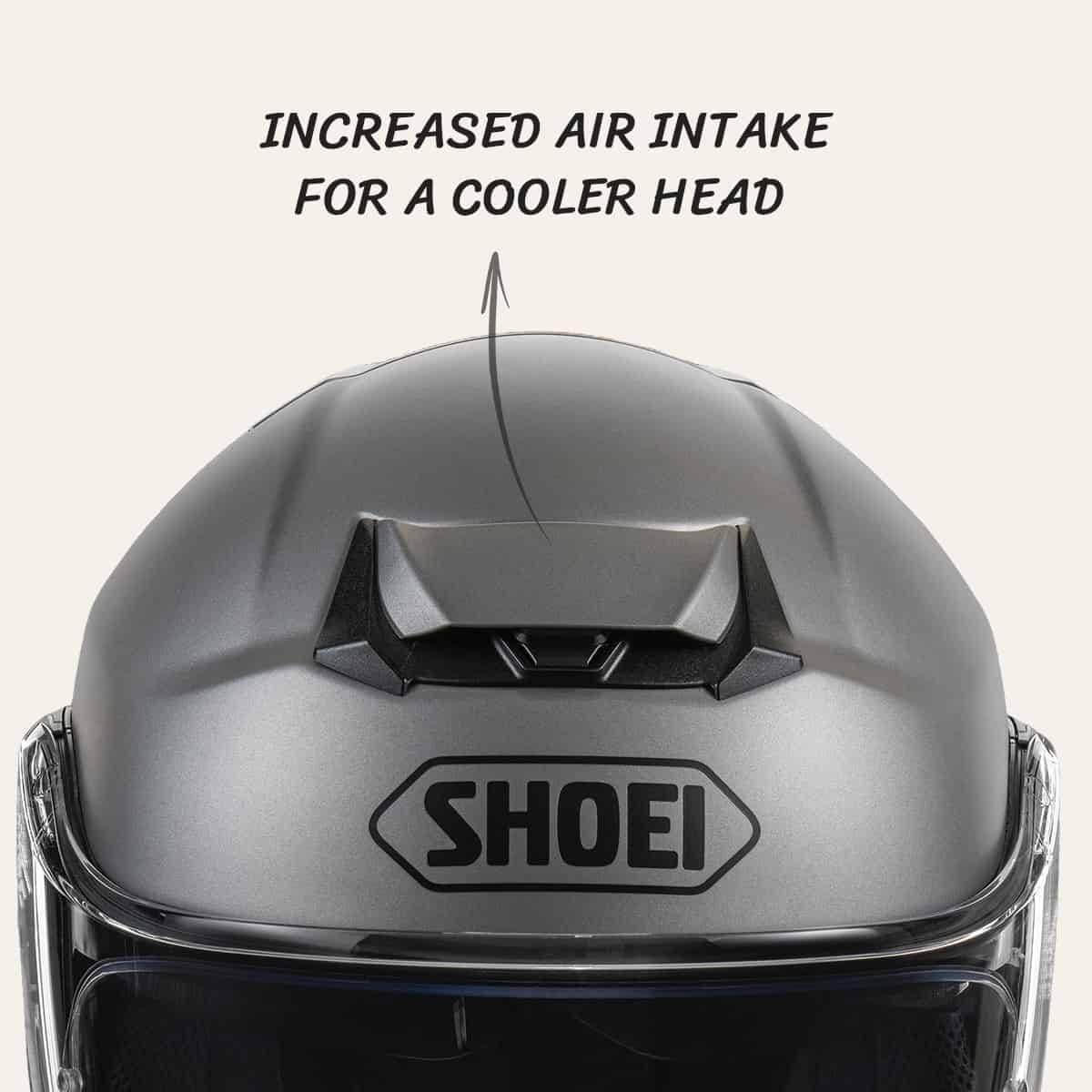 Shoei Neotec 3 flip up helmet - Better ventilation 1