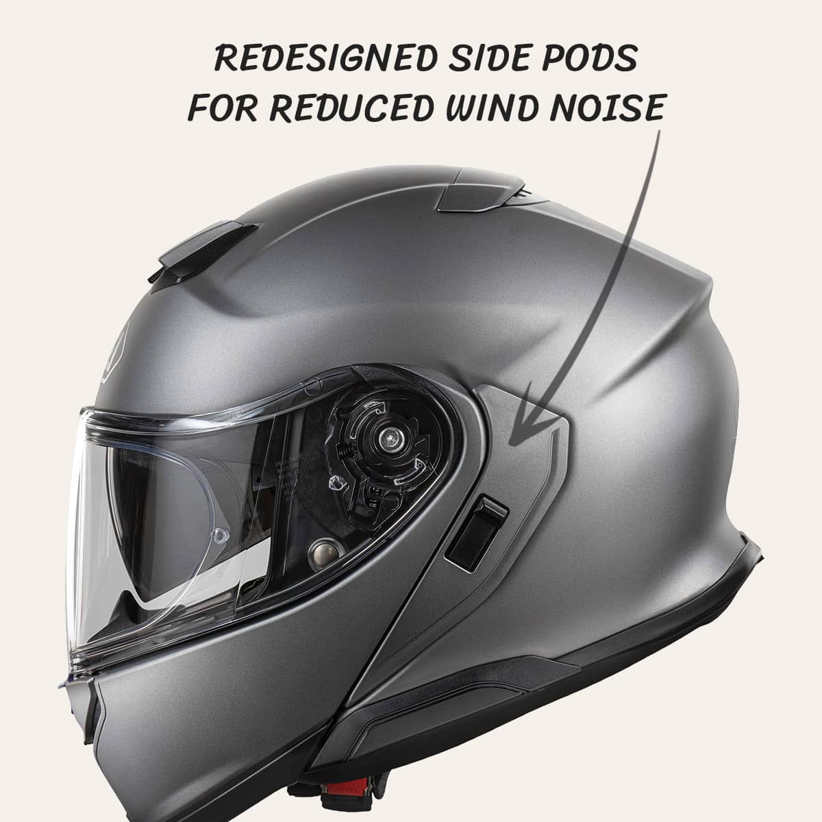 Shoei Neotec 3 Flip Front Helmet ECE22.06 - Matt Blue Metallic