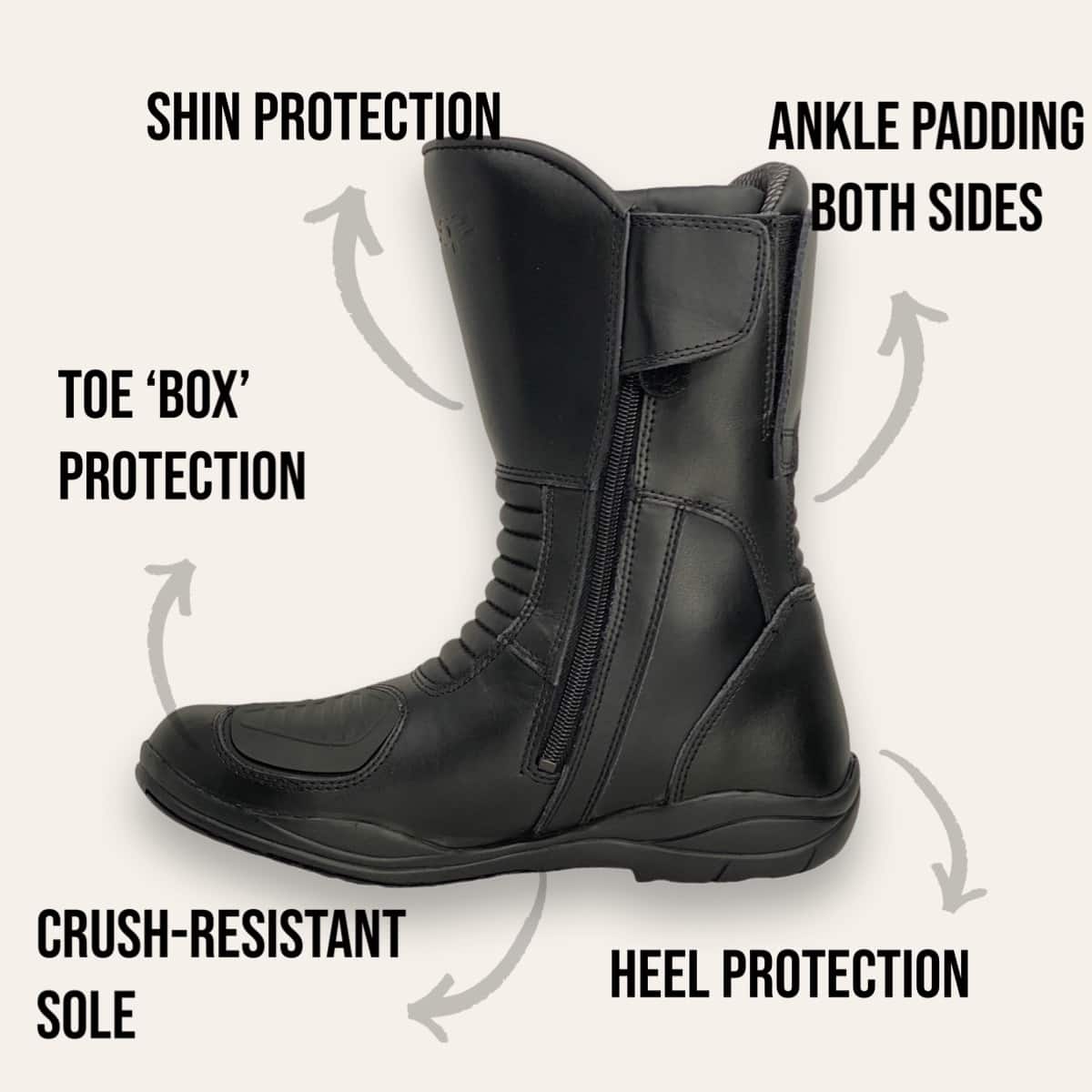 Spada Hurricane 3 CE WP Boots Specifications