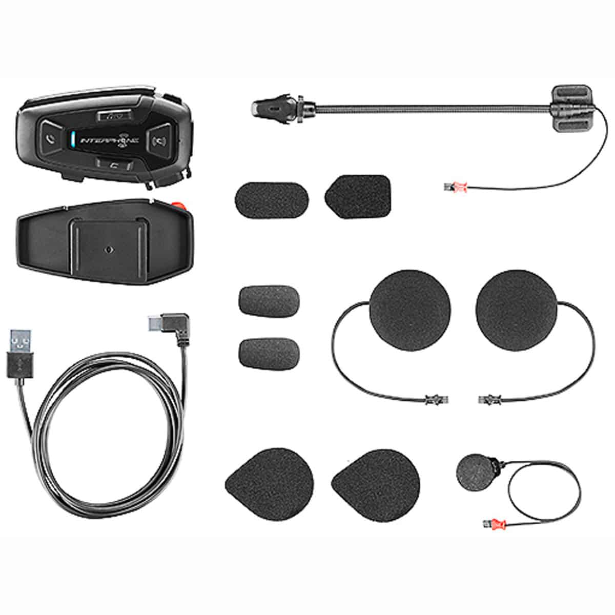 The Interphone U-COM 8R Intercom is the perfect choice for riders who want an easy to use, reliable and advanced Intercom system with Mesh 2.0 technology.