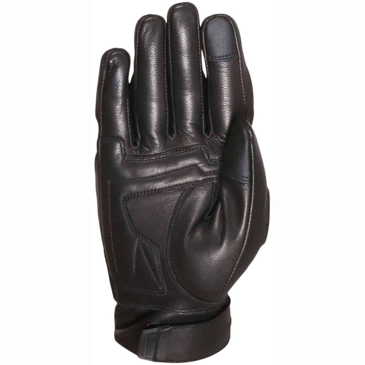 Weise Union summer leather motorcycle gloves black 2