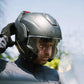 HJC i100 Flip Back Motorcycle Helmet in Matt Black 2