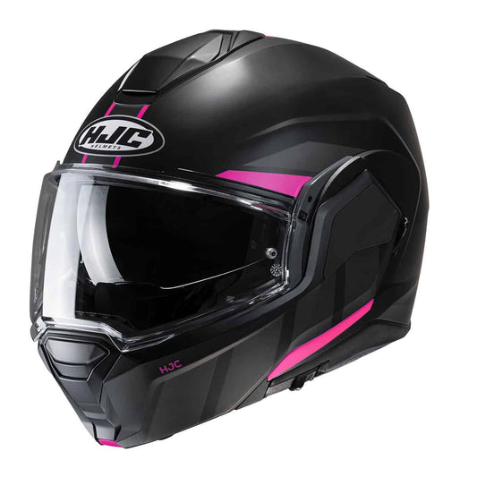 HJC i100 Flip Front Helmet Beis - Pink