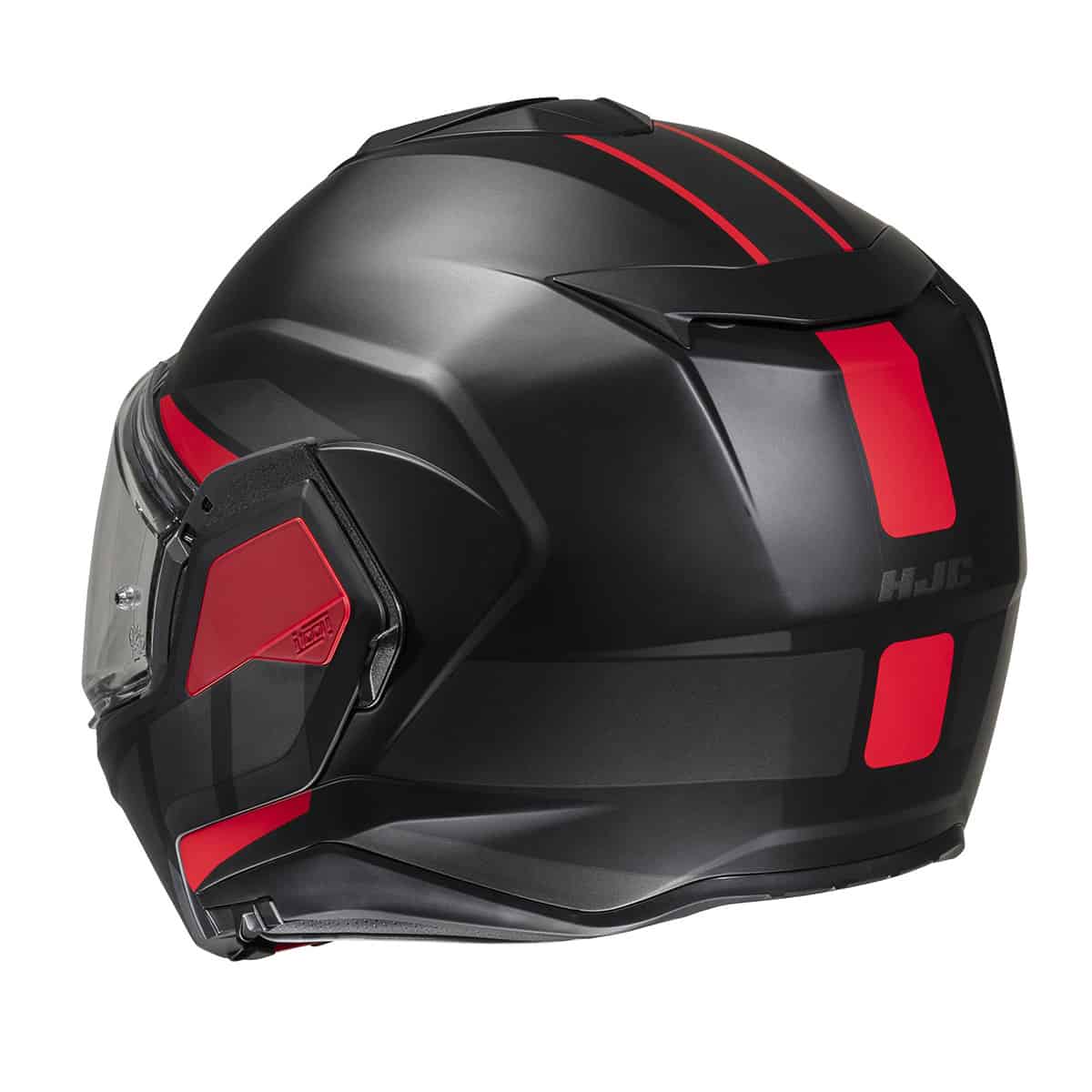 HJC i100 Flip Front Helmet Beis - Red-3