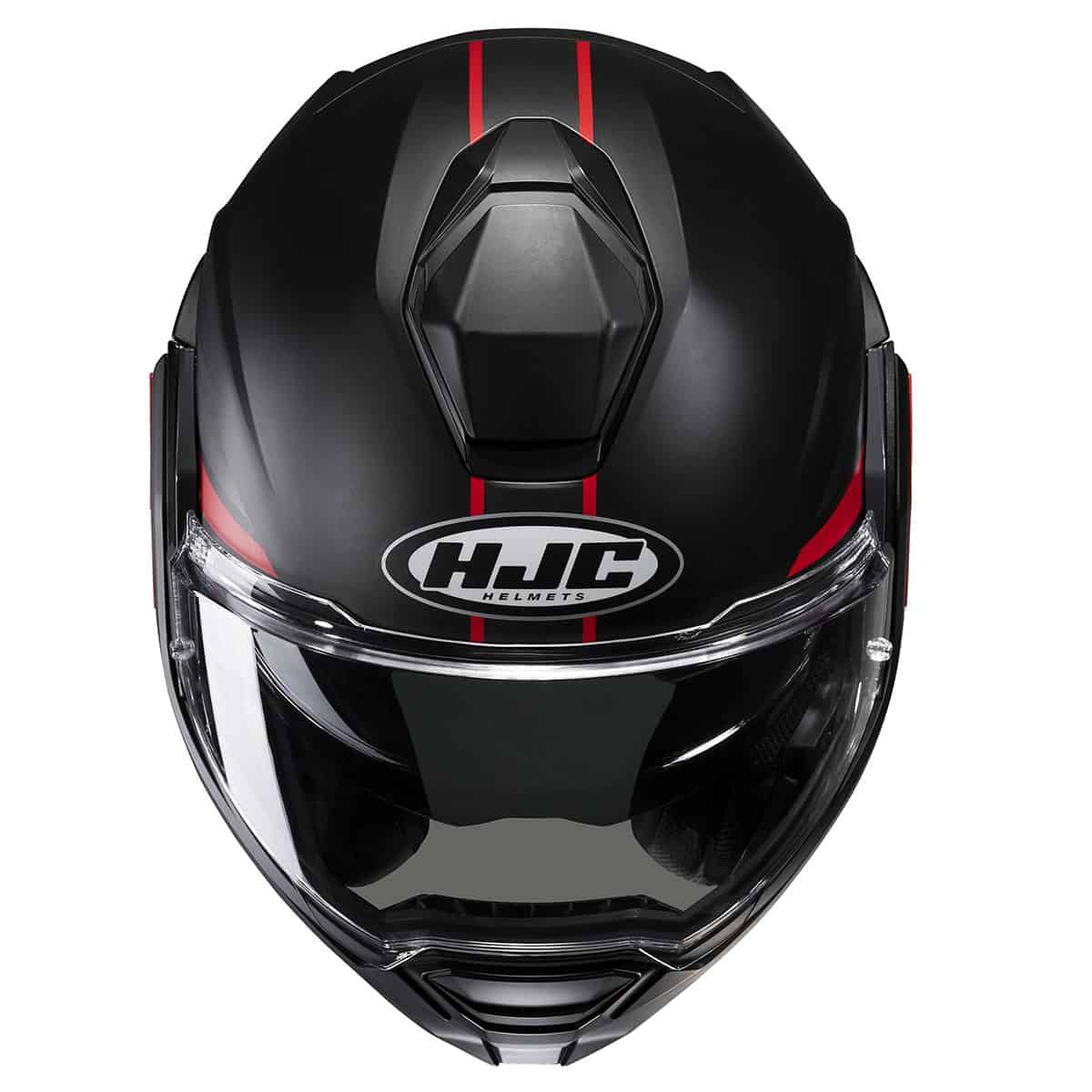 HJC i100 Flip Front Helmet Beis - Red-4