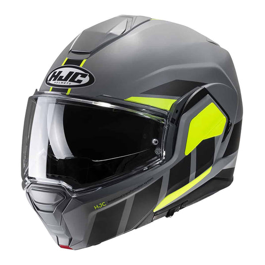 HJC i100 Flip Front Helmet Beis - Yellow-1