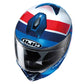 HJC i90 Flip Front Helmet Hollen - Red White Blue-2