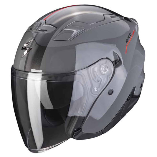 Scorpion Exo 230: Lightweight scooter jet helmet grey-1