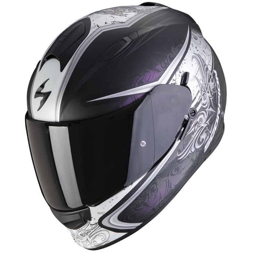 Scorpion Exo 491 Chameleon: Entry level full face motorcycle helmet with drop down visor