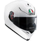 AGV K5-S Solid Helmet - White - Browse our range of Helmet: Full Face - getgearedshop 