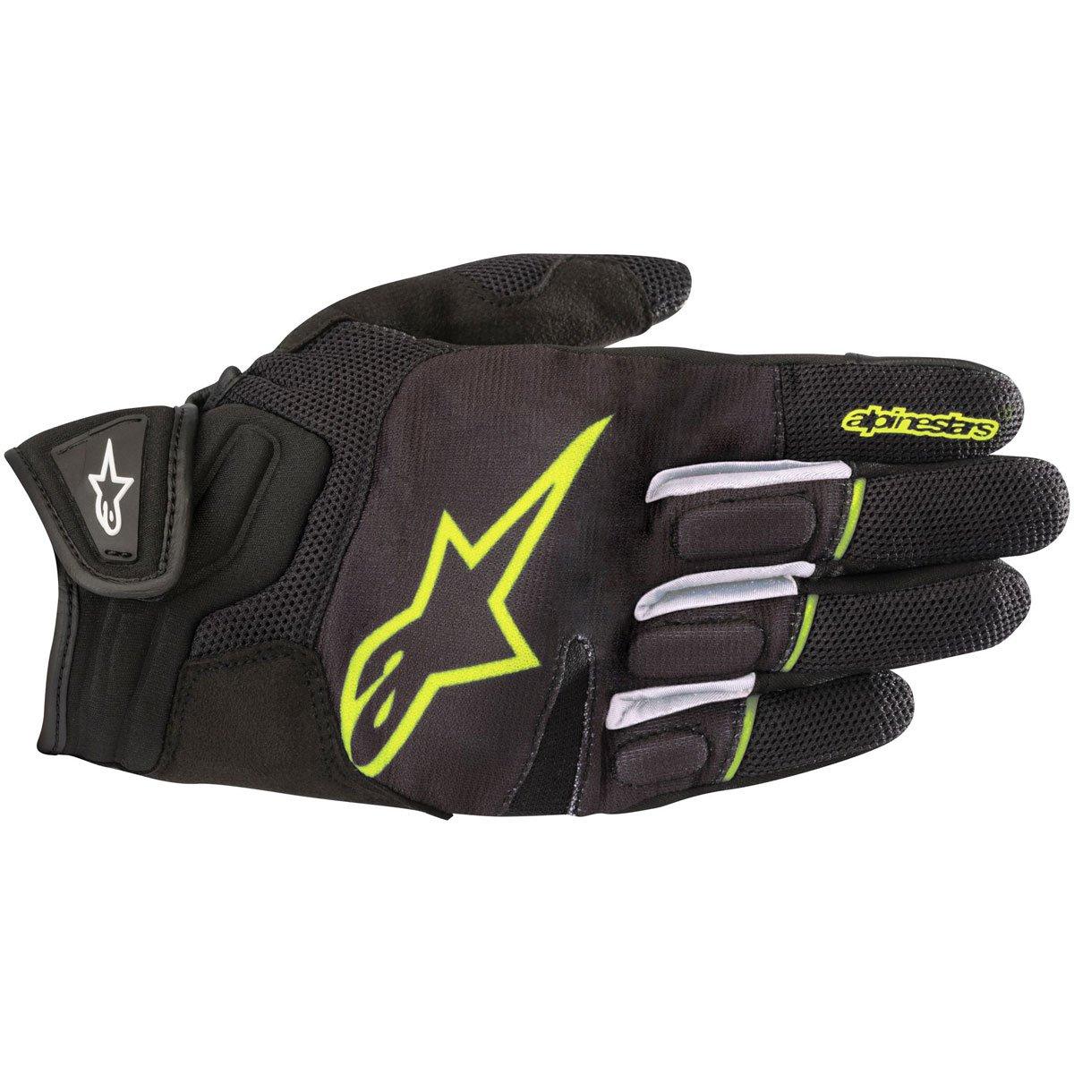 Alpinestars Atom Gloves Black Yellow 3XL