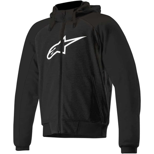 Alpinestars Chrome Sport Protective Hoodie - Black - Browse our range of Clothing: Hoodies 