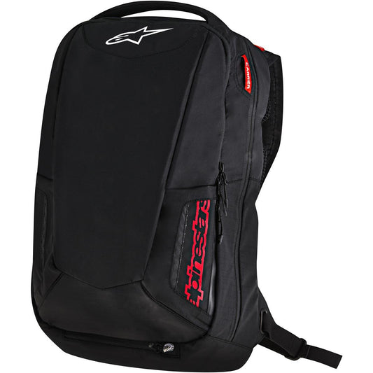 Alpinestars City Hunter Backpack 25L - Black/Red - Browse our range of Accessories: Luggage - getgearedshop 