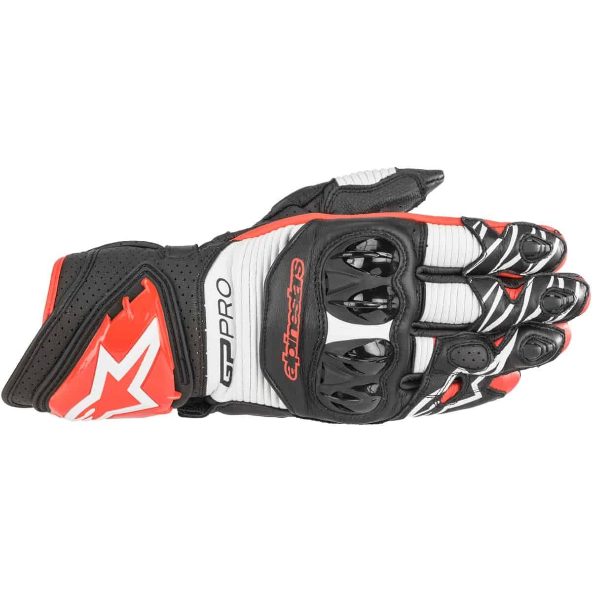 Alpinestars GP Pro R3 Gloves Black White Red 3XL