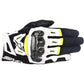 Alpinestars SMX-2 Air Carbon Gloves V2 Black White Yellow 3XL