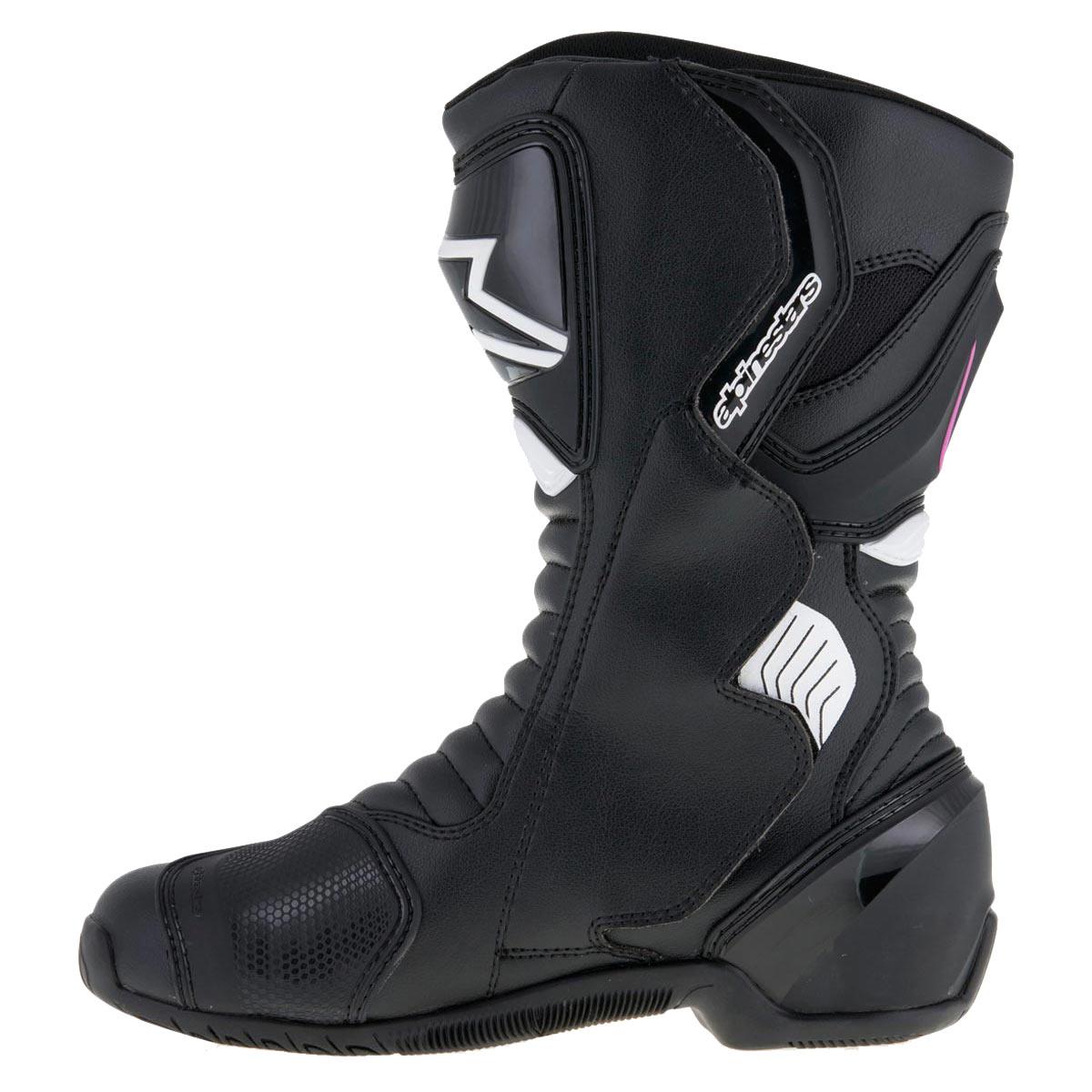 Alpinestars SMX-6 Boots V2 Drystar WP Ladies Black Pink - Motorcycle Footwear