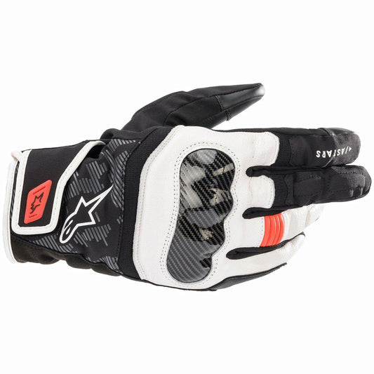 Alpinestars SMX-Z Drystar Gloves WP Black White Red 3XL