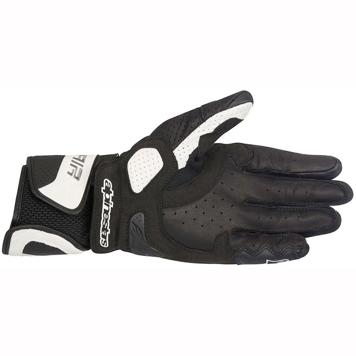 Alpinestars SP Gloves Air Black White - Mesh Motorcycle Gloves