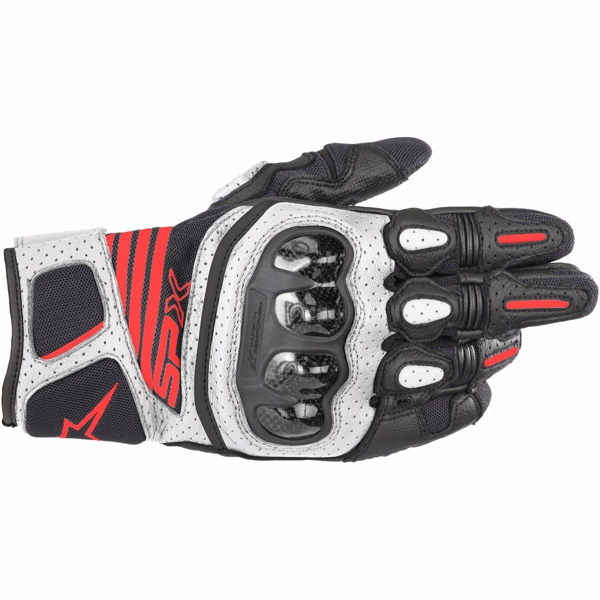 Alpinestars SP X Carbon Gloves Air Black White Red 3XL