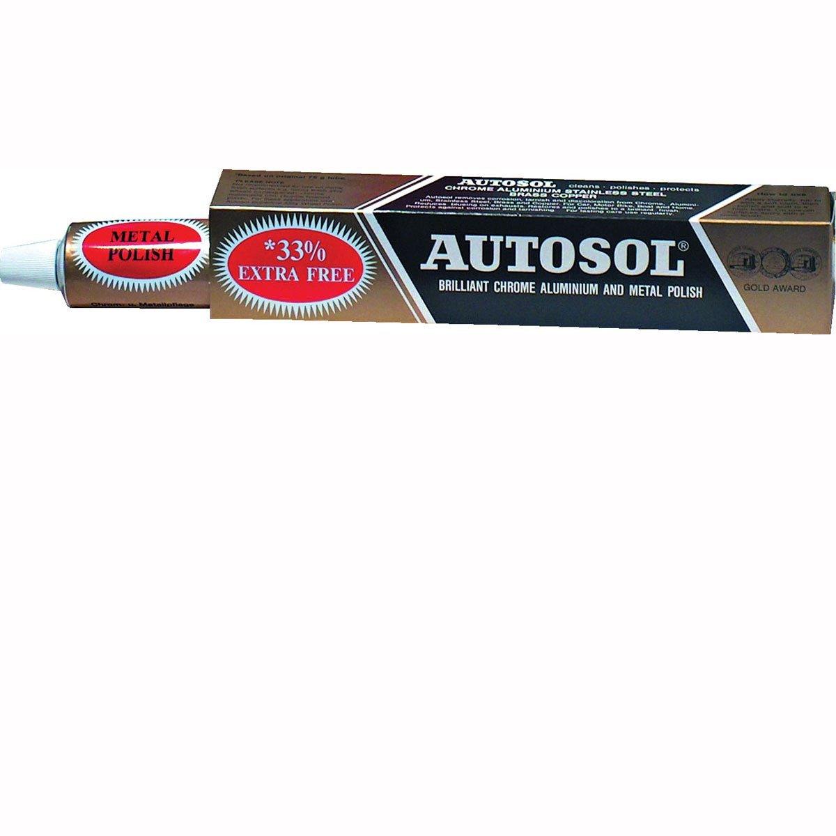 Autosol Chrome Cleaner Paste Tube - 75ml - Browse our range of Care: Metal - getgearedshop 