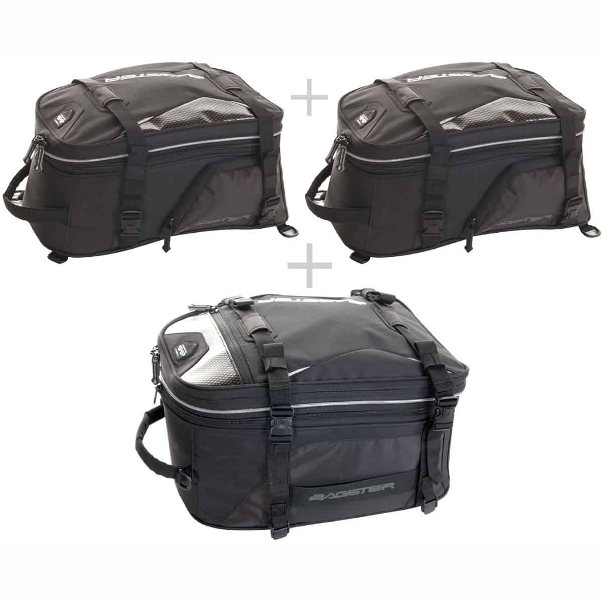 Bagster Modulo Tail motorcycle luggage system: The tail pack system that adapts to your motorbike tour 3